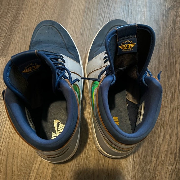 Jordan 1 mid blue gray - Picture 4 of 5